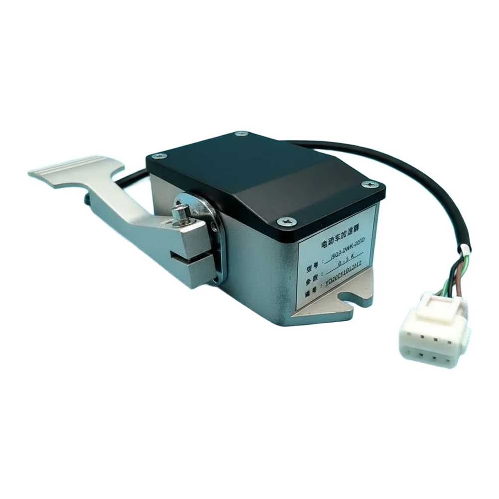 

EFP005 Metal Throttle Foot Pedal for Electric Vehicles Replacement for Curtis Controllers Precise Signal Output IP55 Protection