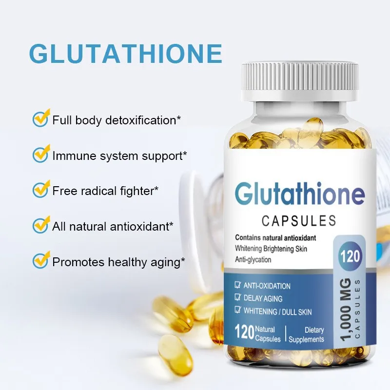 

Glutathione soft capsule can promote skin whitening, resist aging, scavenge free radicals and reduce oxidative stress.