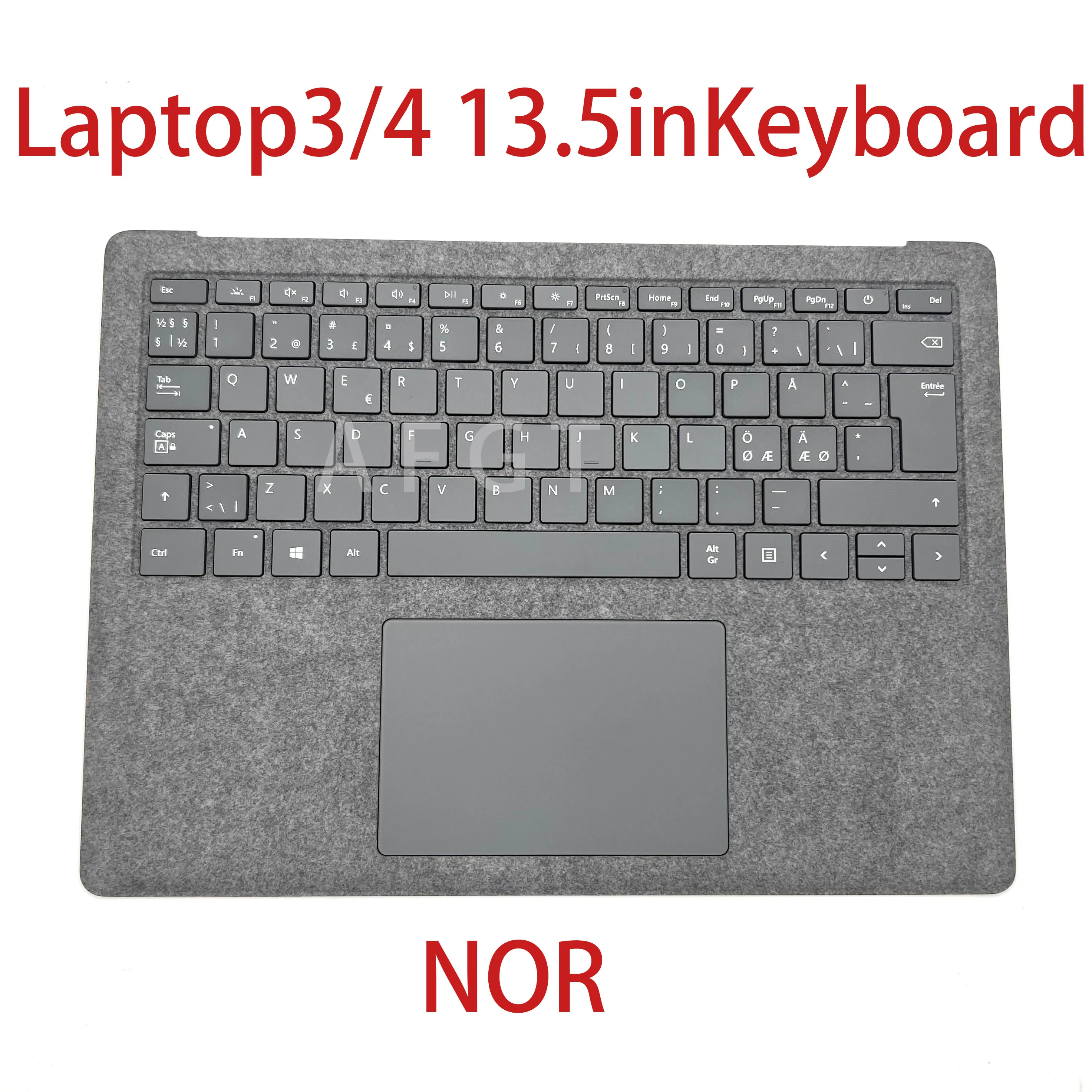 Imagem -05 - New Original Notebook Teclado de Substituição Superfície Laptop3 Metal Assy 1868 1867 1951 13.5in Gary Eua Reino Unido de fr Nor