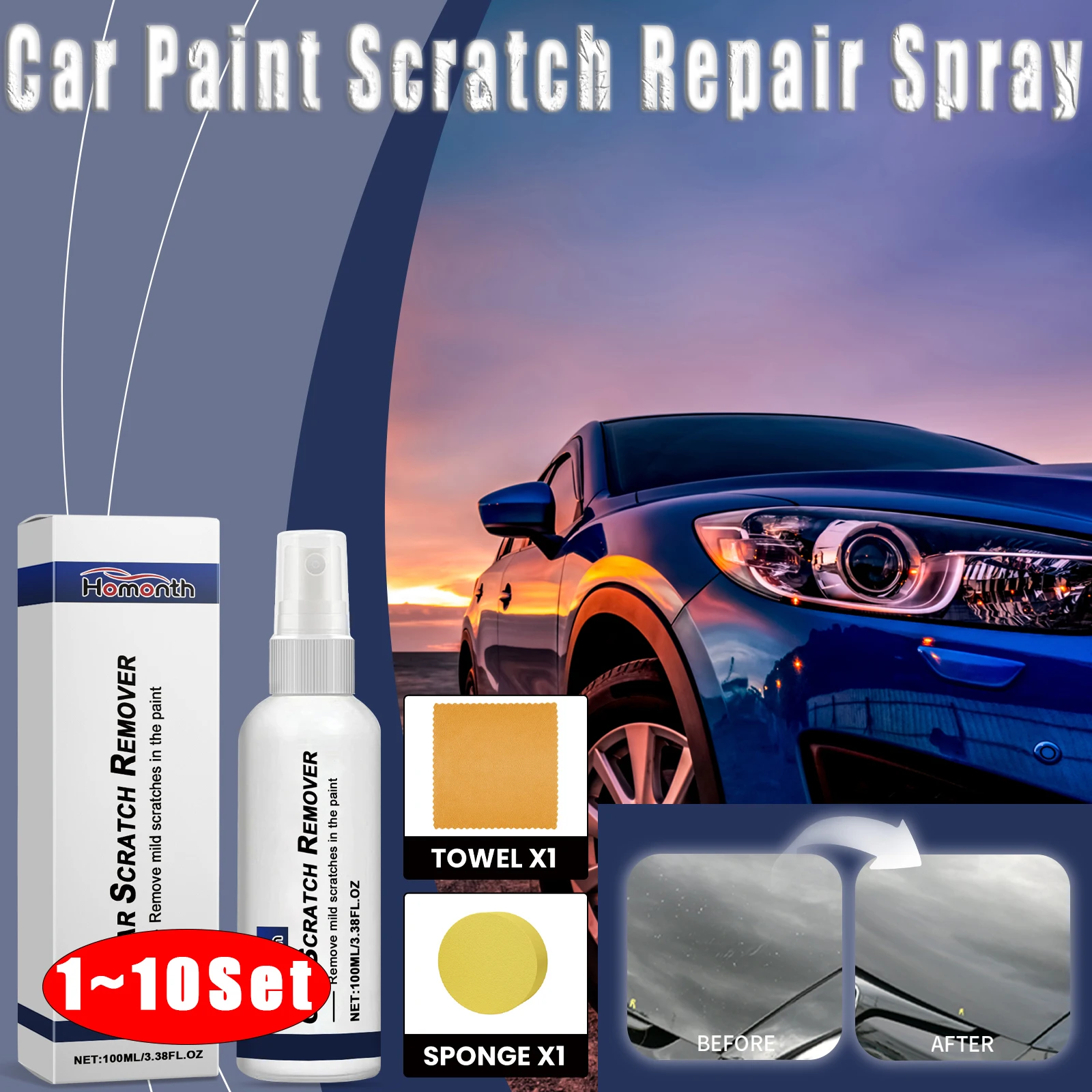 

Набор для удаления царапин автомобиля, паста для полировки автомобиля с губкой, набор для ухода за краской для кузова автомобиля, ремонтная аэрозольная краска для автомобилей, мотоциклов