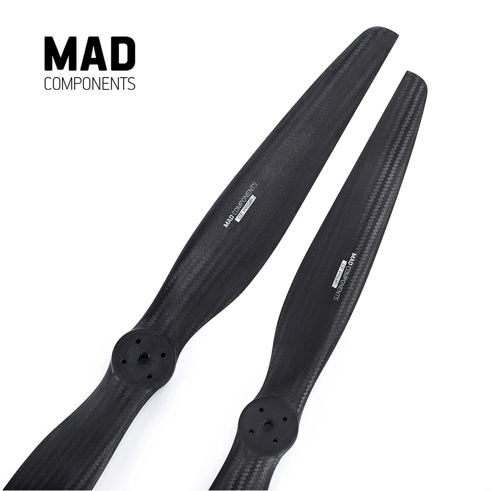 ATV FLUXER 30.1x12 Inch VTOL Polished Carbon Fiber Propeller Blades Drone Accessories For UAV Motor CW+CCW 1pair