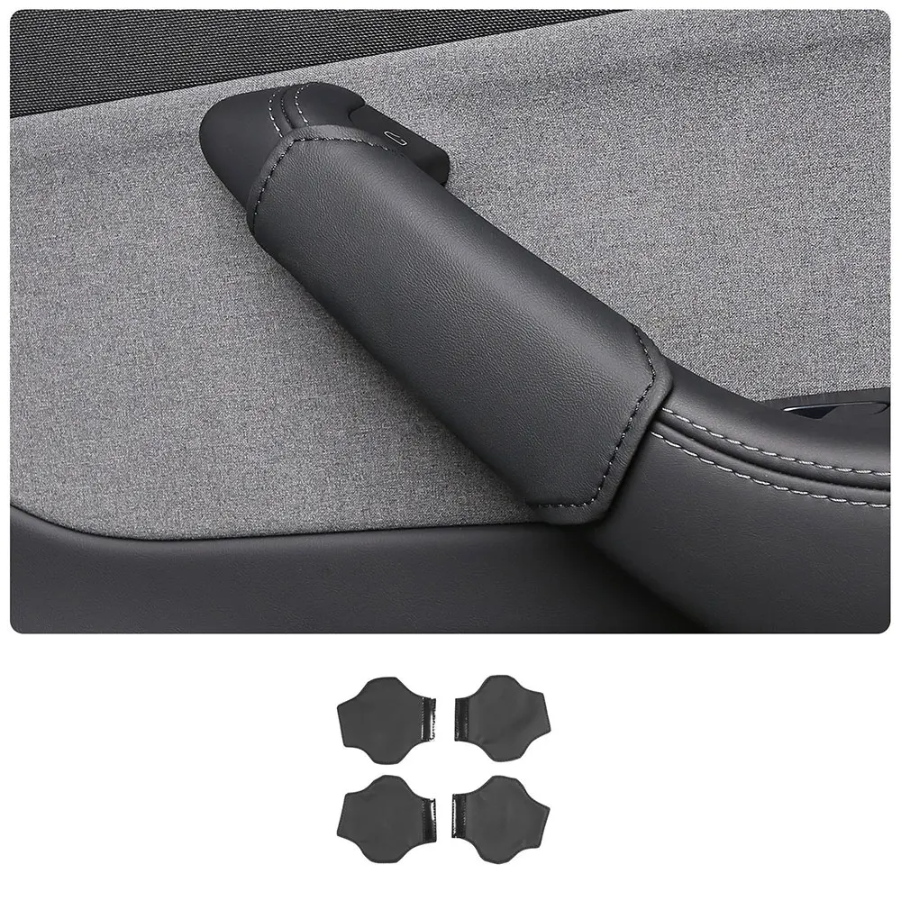 For Tesla Model 3 Highland 23-26 Model Y Juniper 25-26 Center Anti-dirty mat rear anti-kick pads,door handle protective cover