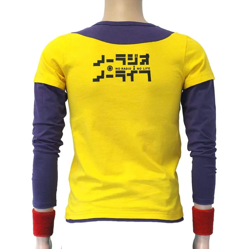 لا لعبة لا حياة سورا تأثيري حلي طويلة الأكمام عادية للجنسين تي شيرت الرجال النساء قمصان قطنية