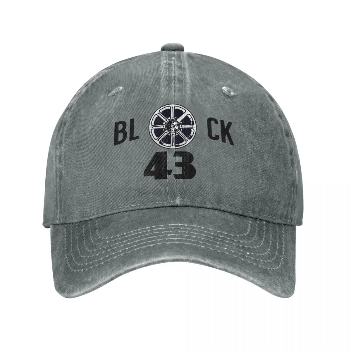 Ken Block 43 Multicolor Hat Peaked Women's Cap Ken Block Sticker Personalized Visor Protection Hats