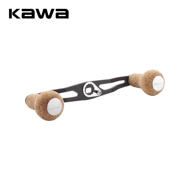 

Kawa New Fishing Reel Carbon Handle With Rubber Soft Wood Knob Length 130mm Hole Size 8X5mm For D/ A Fishi Rocker Accessory