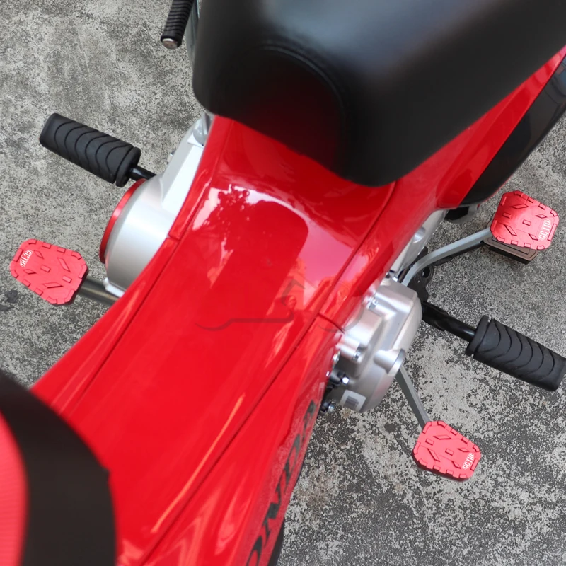 Motorcycle Accessories for Honda Cross Cub CC110 CC 110 Anti Skid Pedal Brake Pedal Front Rear Anti-slip Shift Foot Pads