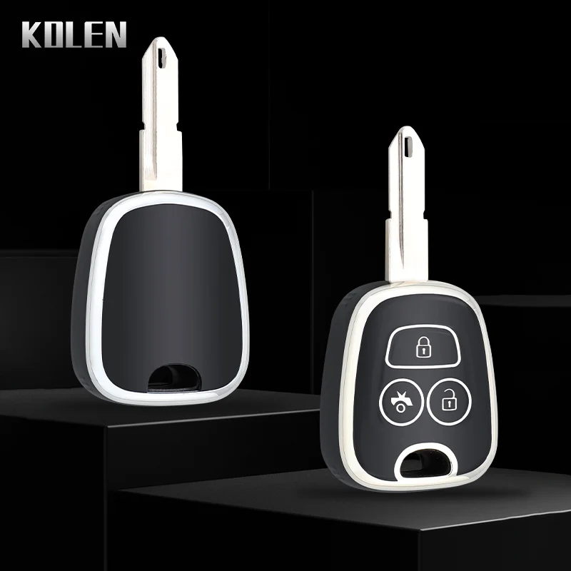 New TPU Car Key Cover Case Shell Fob For Peugeot 106 107 206 207 306 307 406 407 For C1 C4 XSARA PICASSO For Aygo Key Protection