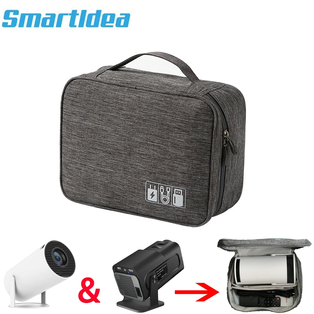 

Smartldea Projector Case Carrying Bag for Mini Projector HY300 HY300 Pro HY320 P30... Travel Carrying-Bag Storage for projectors