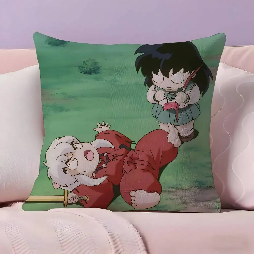 غطاء وسادة L-Lnuyasha بتصميم لطيف، غطاء وسادة فائق النعومة وصديق للبشرة، سحابة مثل الراحة وسحاب مخفي