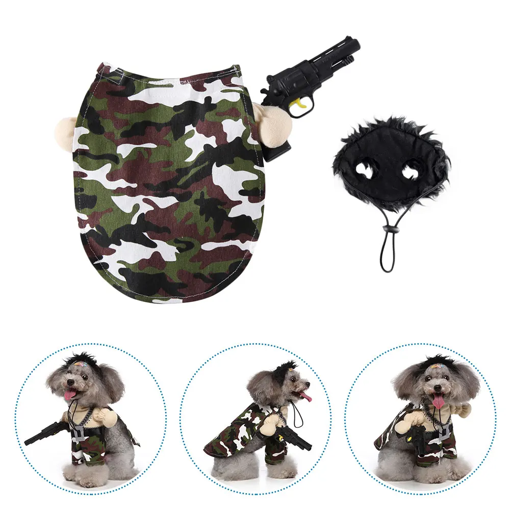 

Outfits Funny Dog ​​clothes Pet Cat Cosplay Suit Clothing Halloween Costume Supply Supplies