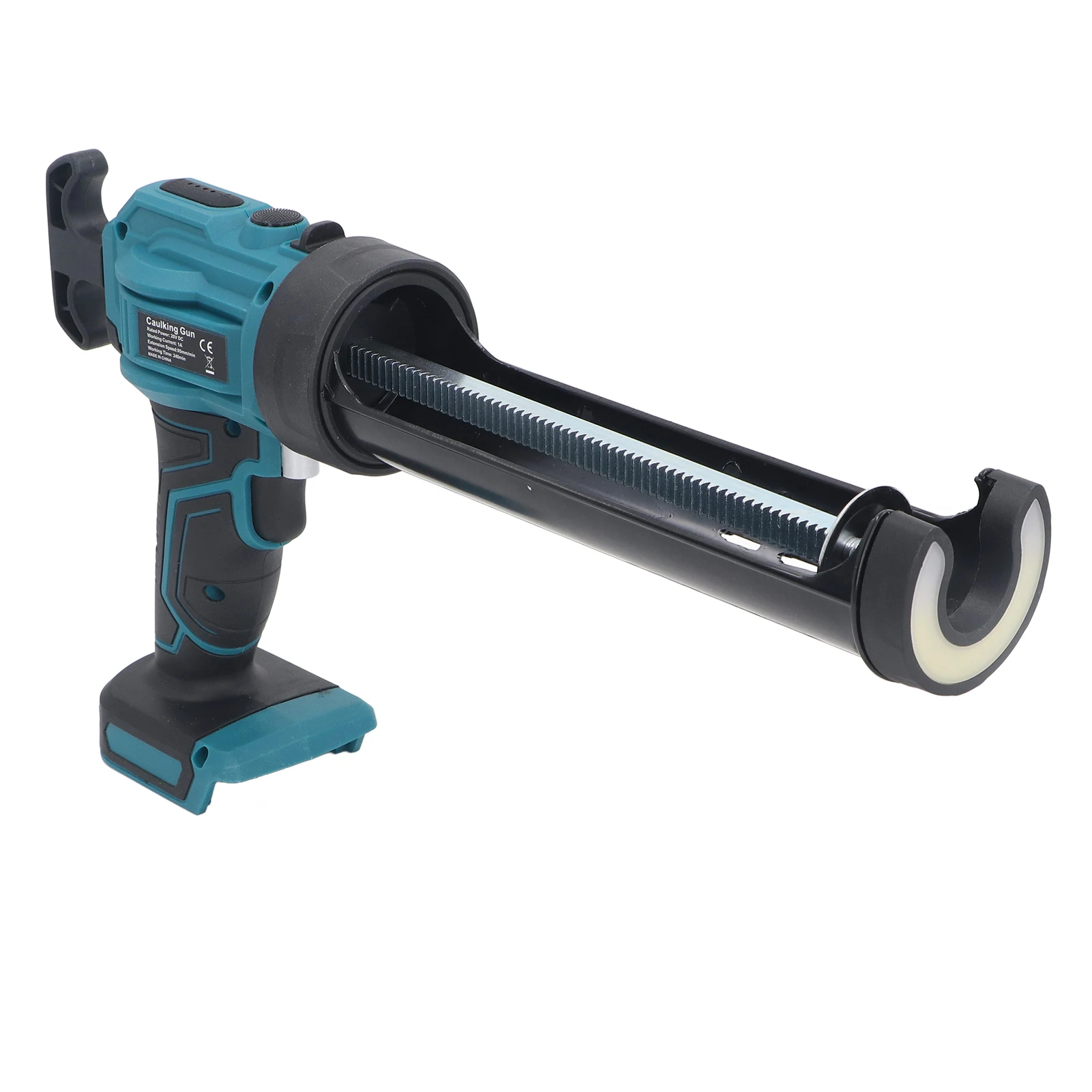 Cordless Caulking Gun 4 Speeds Battery Operated Rechargeable Caulk Gun with LED Light for Home Renovations Kitchen Countertop