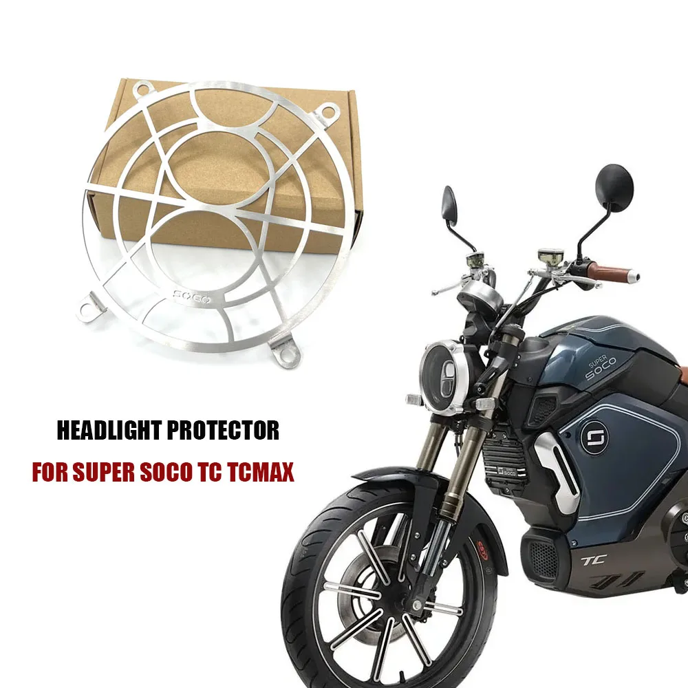 

Motorcycle Headlight Protector Grille Guard Cover Protection Grill Cover For Super SOCO TS TC TCMAX TCMAX PRO