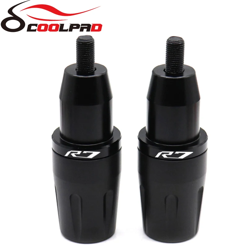 YZF-R7 vücut çerçeve Slider Crash koruyucu YAMAHA YZF R7 2021 2022 motosiklet aksesuarları düşen Bobbins koruma Moto logosu