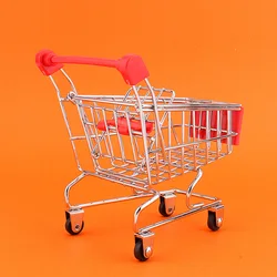 Mini Winkelwagen Mini Winkelwagentje Supermarktkar Huisdier Vogel Intelligentie Groei Mini Supermarkt Kar