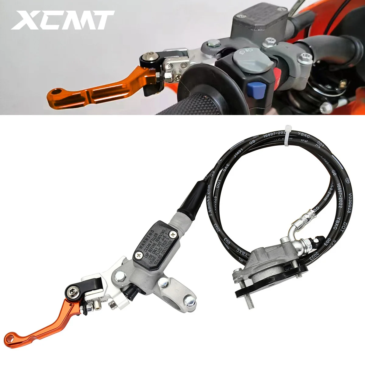

For KTM EXC EXCF SX SXF XC XCF For Husqvarna TE FE TX FX TC Motorcycle Hydraulic Clutch Master Cylinder Assembly Oil Hose Pipe