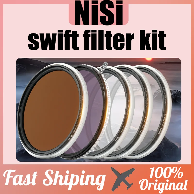 

Комплект фильтров NiSi Swift, быстросъемный, 67 мм, 72 мм, 77 мм, 82 мм, 95 мм, 3-в-1, 6-в-1, система фильтрующих линз для профессиональной фотографии