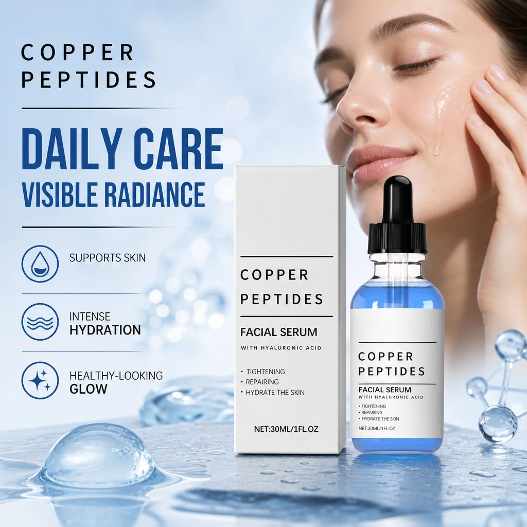 Peptide Complex Serum - 1/2/3/4/5/8 Pcs Copper Peptides Facial Serum