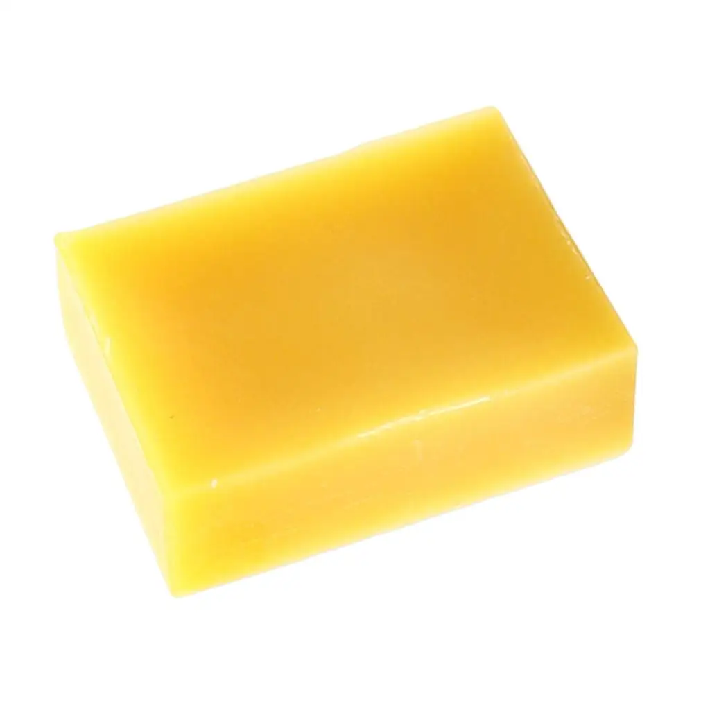 Natural Polish Beeswax Block for Wood Furniture Polish Wax Bar Sealing Wax Mat Crafts and Jewelry Care