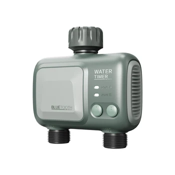 Eshico 와이파이 워터 타이머, 지능형 독립 사이클 플랜, 정원 잔디, 온실 스프링클러, 모바일 리모컨, 2 존, 신제품