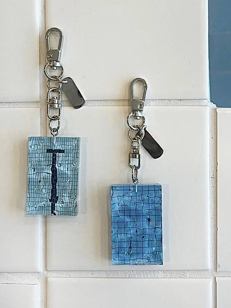 Llavero para Piscina de Edición Limitada de Verano, de Alto Valor Estético, Accesorio Exclusivo para Gas o Gorros de Natación