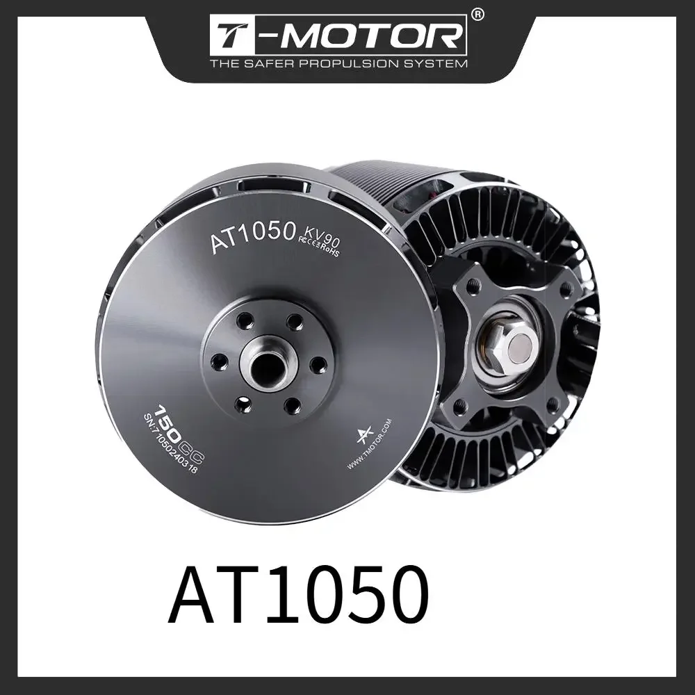 

T-MOTOR AT1050 KV90 VTOL UAV Brushless Motor for 150CC Engine Drone Aircarft Fixed Wing MTOW 65KG-70KG