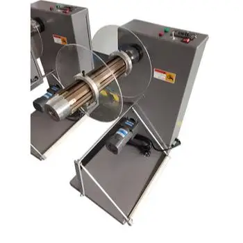 Air Expansion Shaft Durable Automatic Electric Motor Unwinding Rewinding Machine