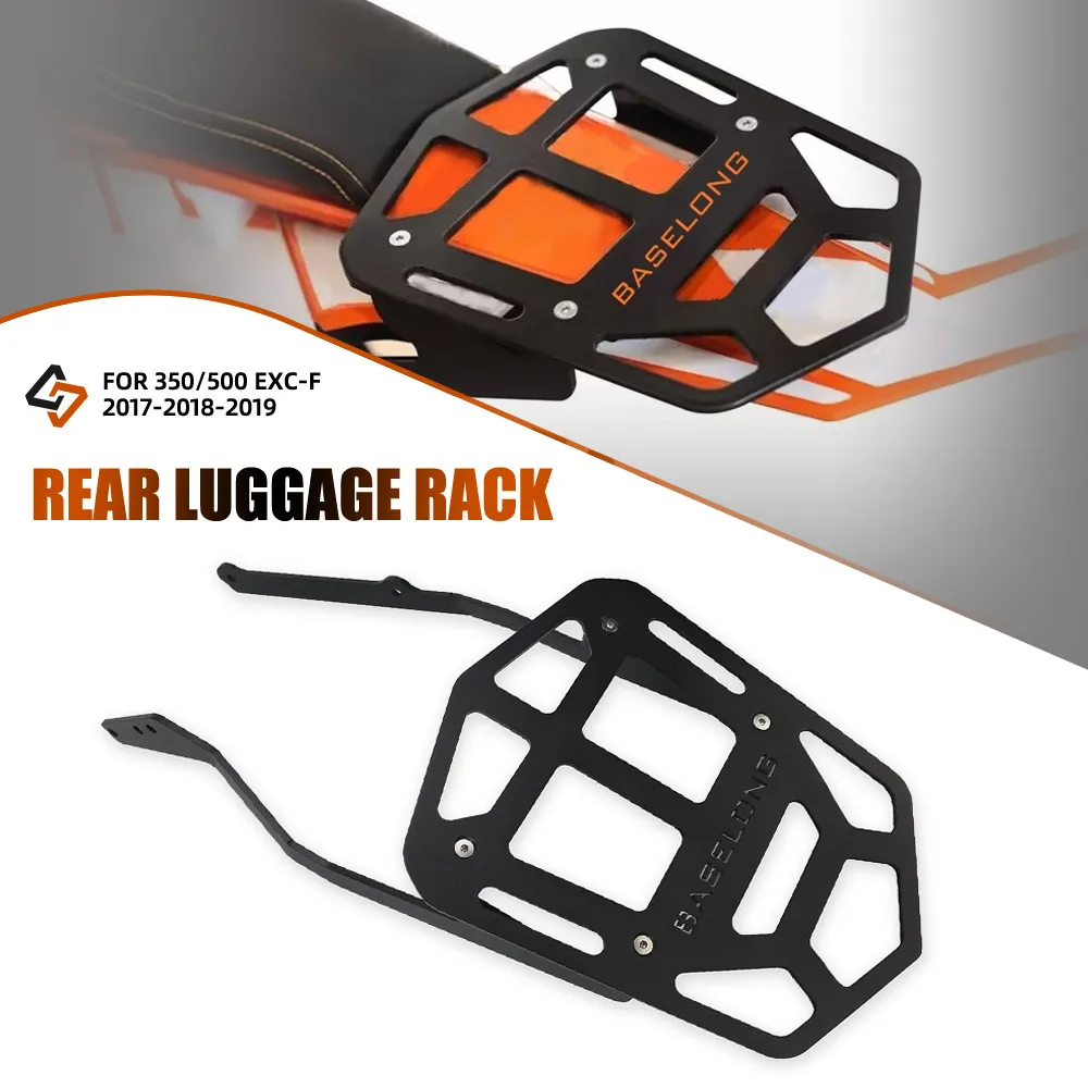 

350EXCF 500EXCF Rear Luggage Rack Bracket Carrier Tail Mount Fit FOR 350/500 EXC-F 2017-2018-2019 Motorcycle Accessories