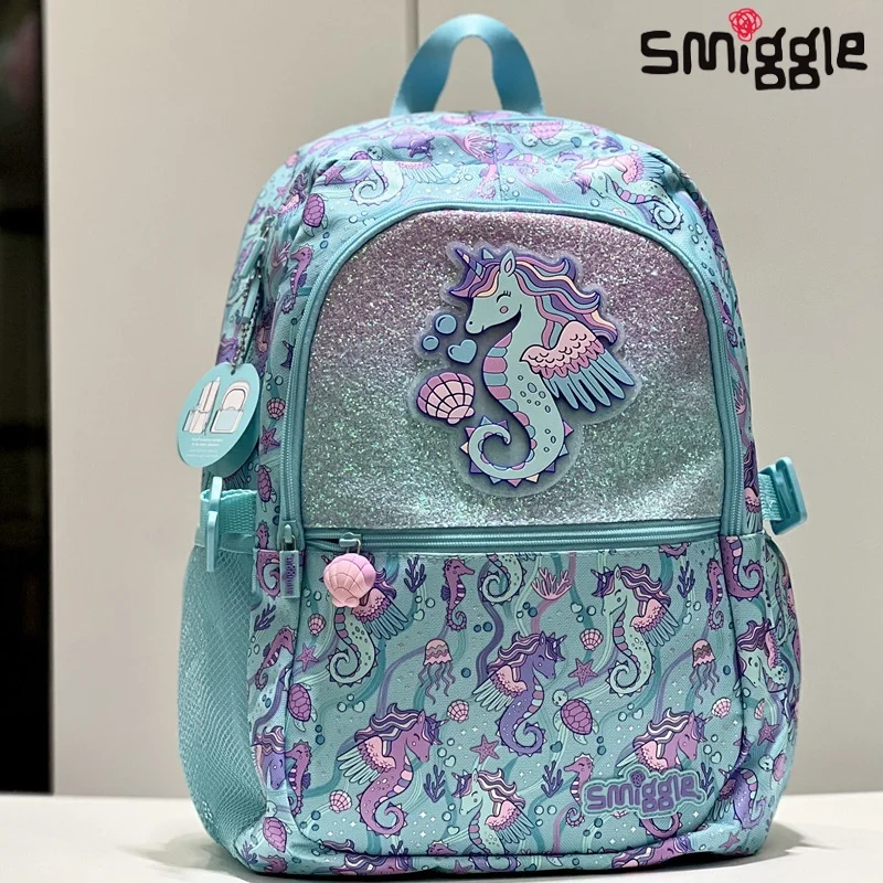 Hot Australian Smiggle Cartoon Schoolbag Children Stationery Backpack Lunch Bag Pencil Case Wallet Water Cup Student Girl Gift