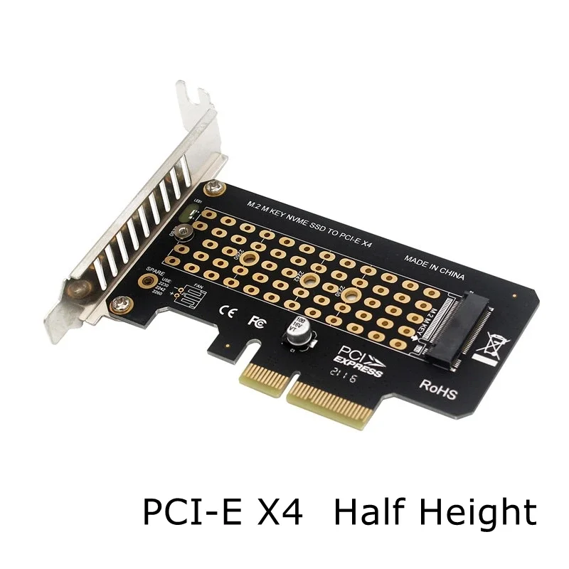 Quick and Simple SSd Expansion with M.2 NVME to PCIE X4/X8/X16 Riser Expansion Card support pcie 4.0