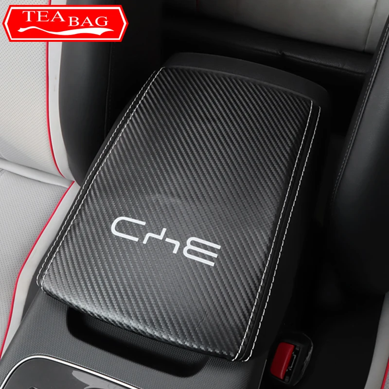 Per BYD KING DMI BYD Chazor 2024 Car Styling bracciolo Anti-sporco Pad Cover Sticker PU Leather Cover accessori Auto modificati