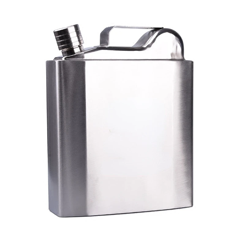 

Metal hip flask thickened 304 stainless steel 3 kg 4 kg 5 kg 6 kg 7 kg portable wine bottle.