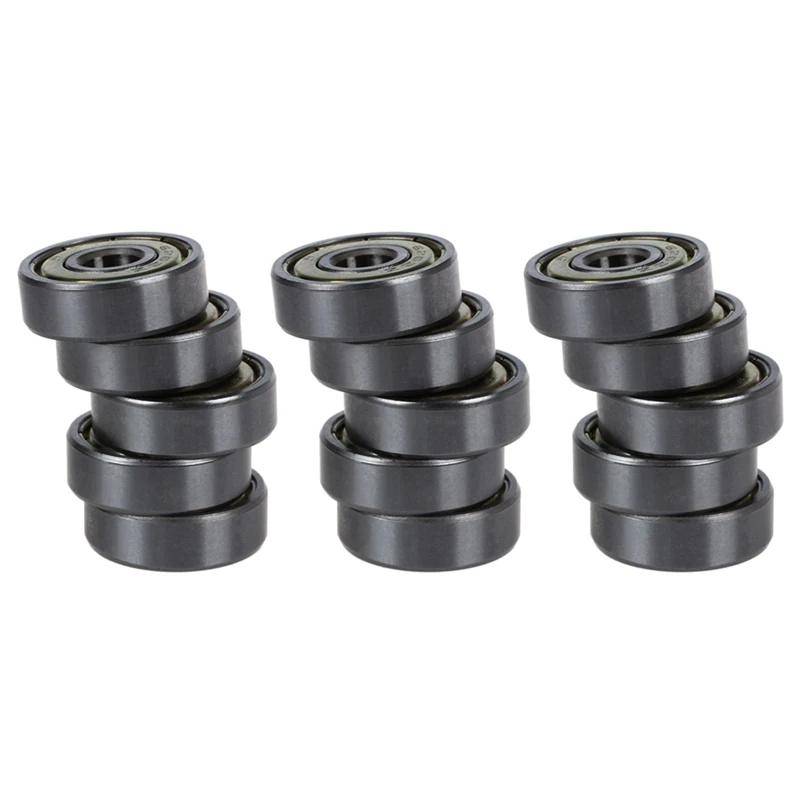 626Z 6Mm X 19Mm X 6Mm Shielded Radial Miniature Deep Groove Ball Bearing 15 Pcs