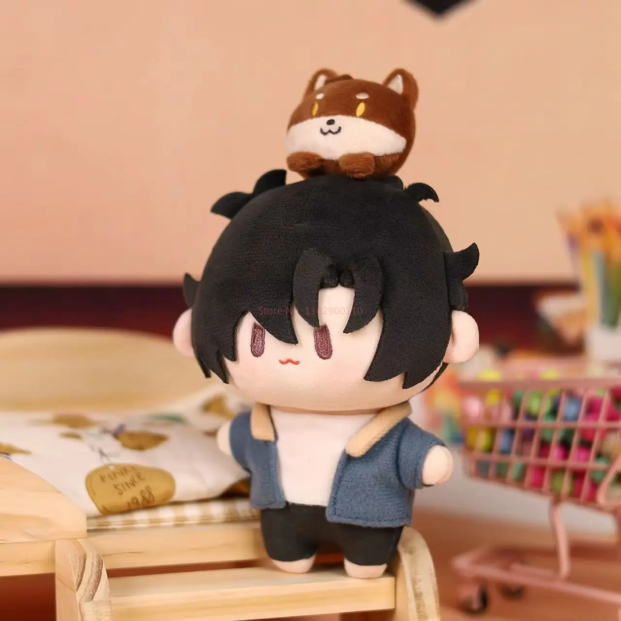 20 سنتيمتر أنيمي لينك انقر ألعاب من نسيج مخملي تشنغ شياوشي لو قوانغ محشوة أفخم تشياو لينغ بلوشين لطيف قلادة دمية الأطفال هدية عيد ميلاد