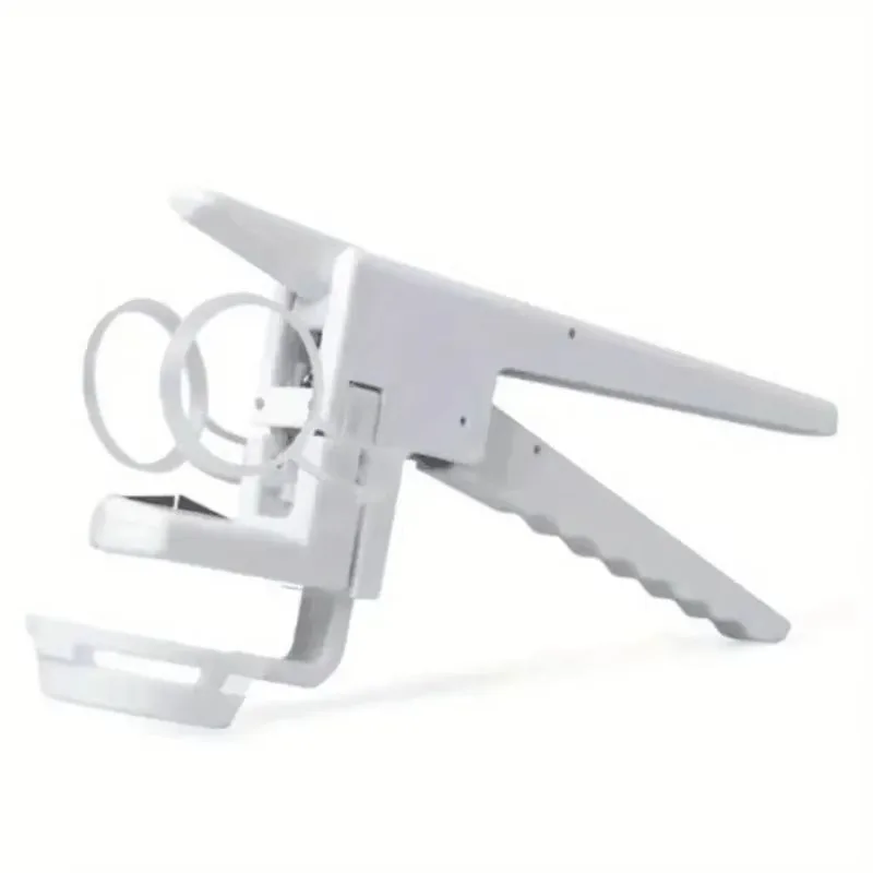 1pcsFor PortableManual Egg Breaker & Shell Separator - Heavy-Duty Stainless Steel Handheld Cracker with Ergonomic Handle