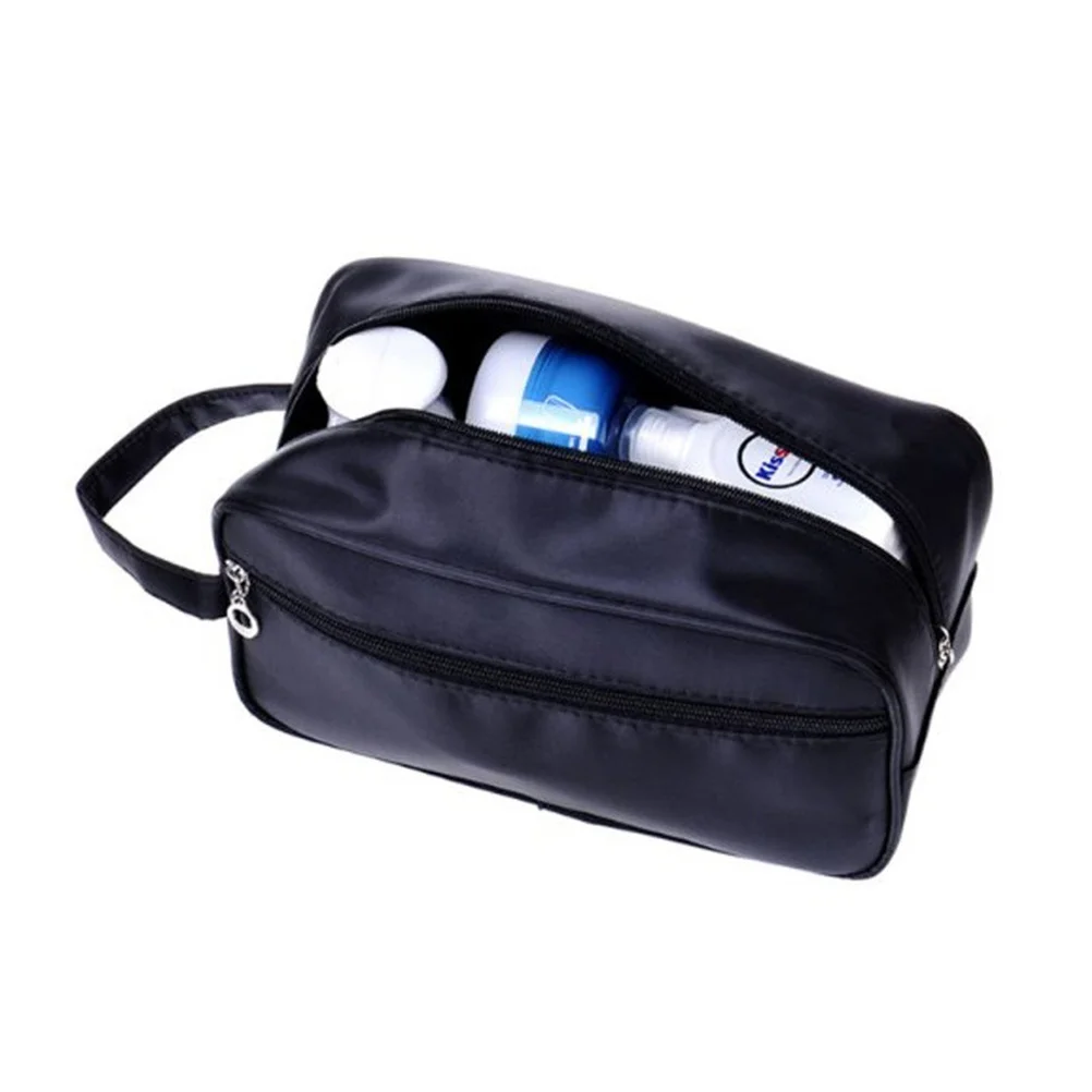 

Travel Toiletry Bag Large Capacity Washable Makeup Organizer For Men Women Outdoor Essential Kit Black