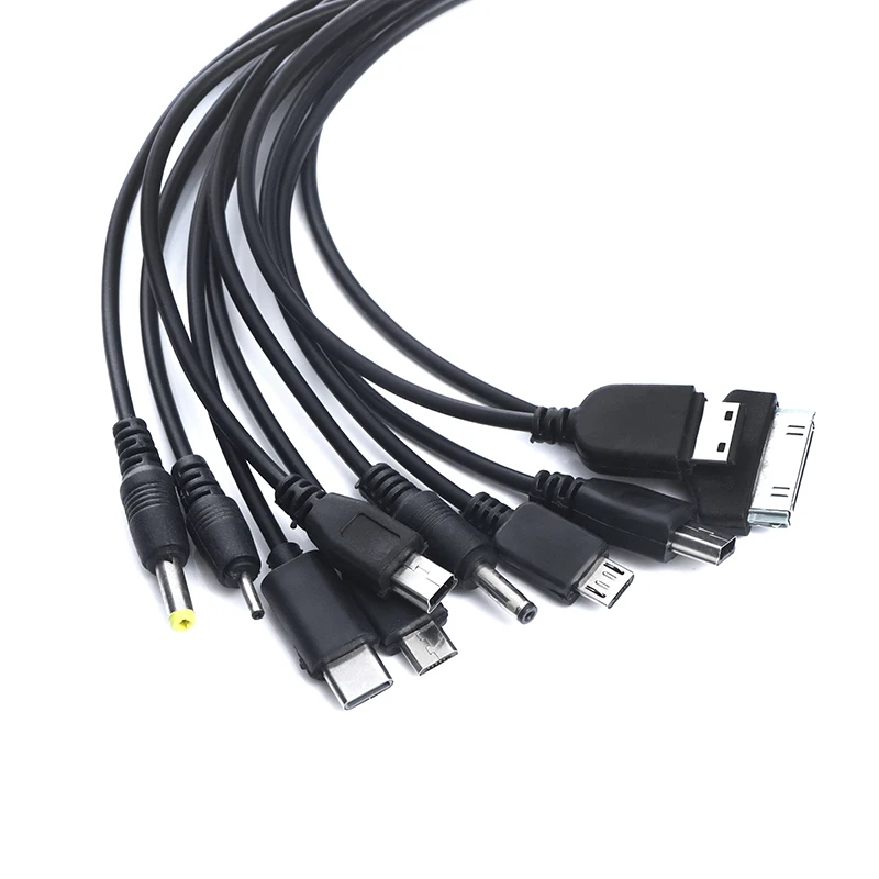 Universal 10 in 1 USB Multi Charger Retractable Phone Cable For Cell Phone