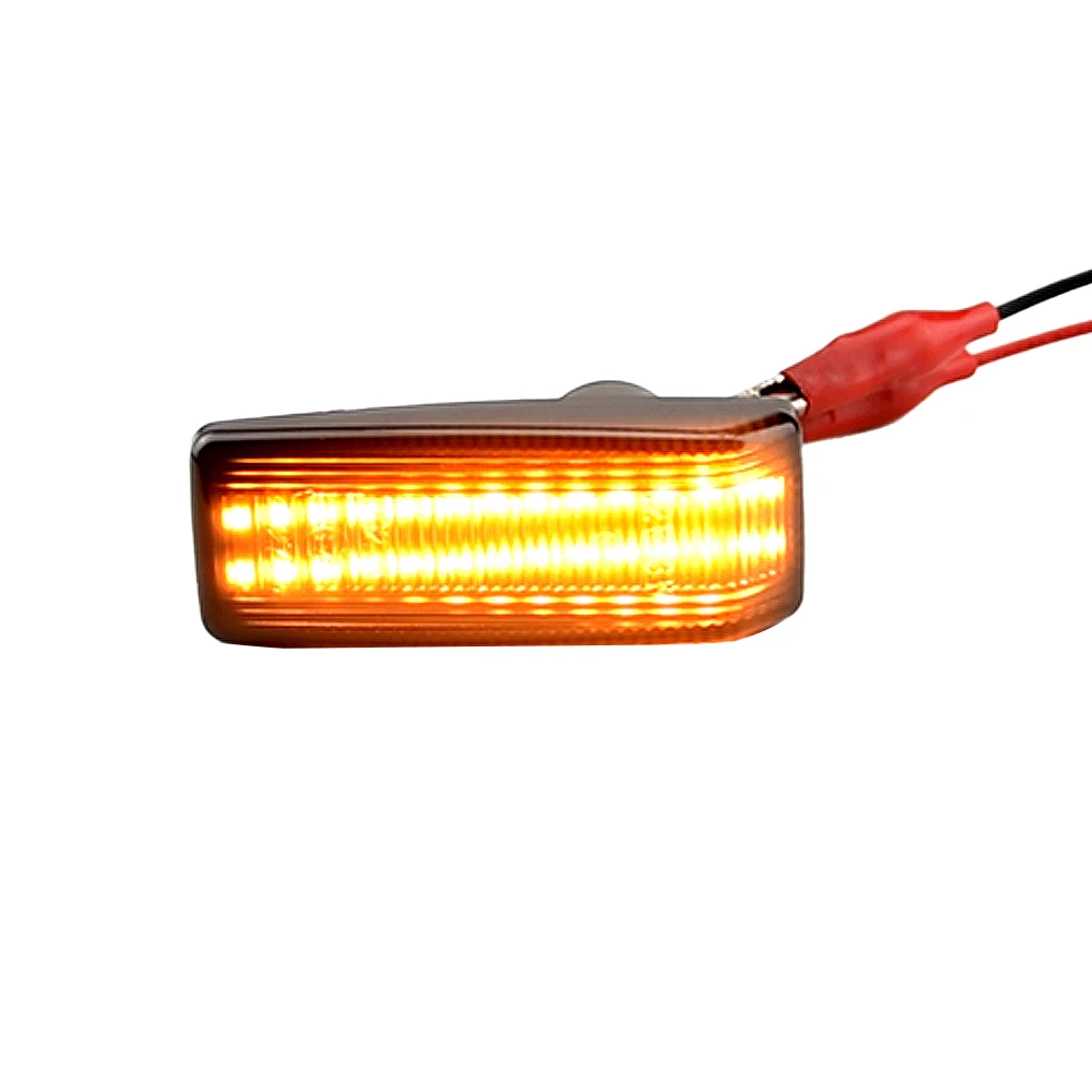 For Benz C E S SL CLASS W201 190 W202 W124 W140 R129 Dynamic LED Sequential Light Turn Signal Repeater Side Marker Lamp