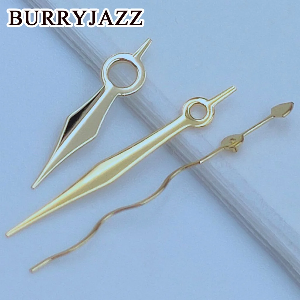 BURRYJAZZ NH35 NH36 NH38 7S26 7S36 4R35 4R36 manecillas de reloj de oro rosa plateado