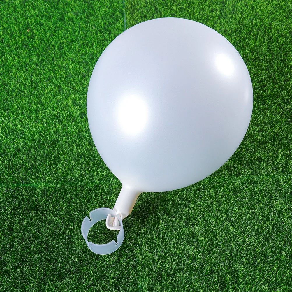 

60Pcs Balloon Clip Connectors Heavy Duty Plastic Ring Buckles for Rapid Balloon Arch Setup Party Celebration Decor