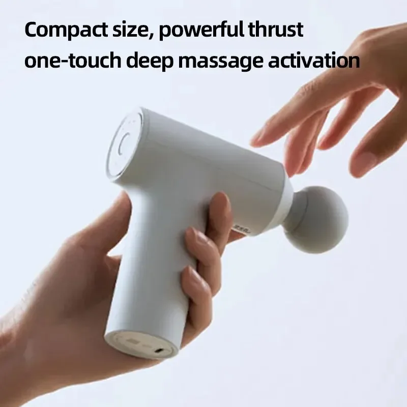 Xiaomi Mijia Mini Fascia Gun 2C Thrust 12kg Smart Gear Memory 350g Portable 2500rpm High Speed Massager Muscle Relax MJJMQ03YM