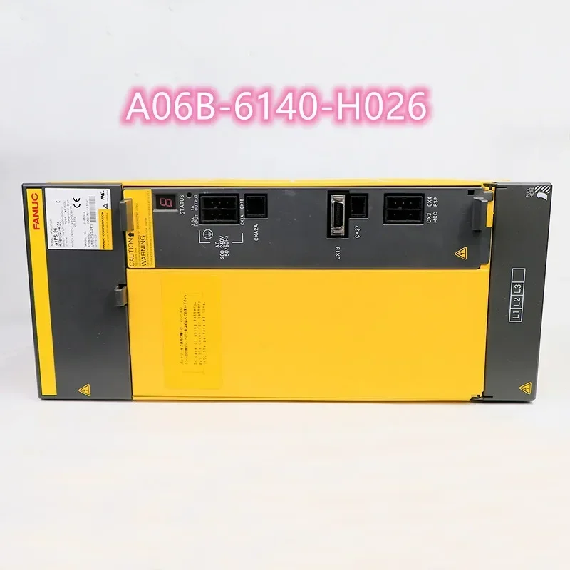 Original new  A06B-6140-H026 Fanuc Servo Drive  Amplifier Module  for CNC System