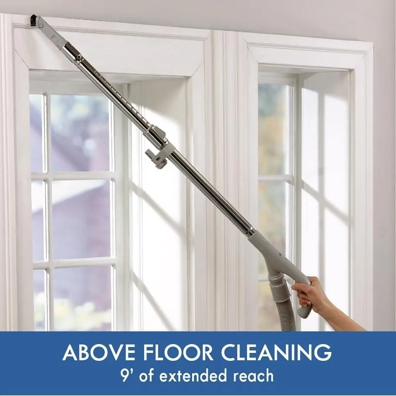 ケンモア-軽量ヘパキャニスターバキューム、ペットに優しい、可変モード、格納式コード、ペットブラシ、青