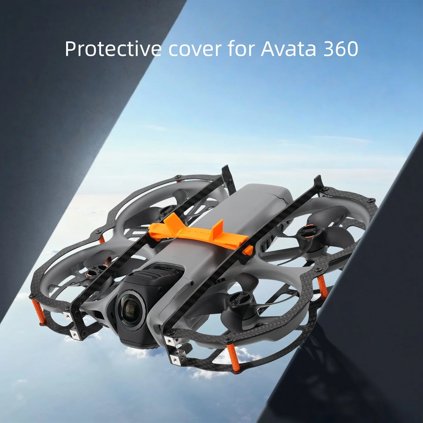

For DJI Avata 360 All Carbon Fiber Armored Anti-Collision Mecha Protective Cover Accessories