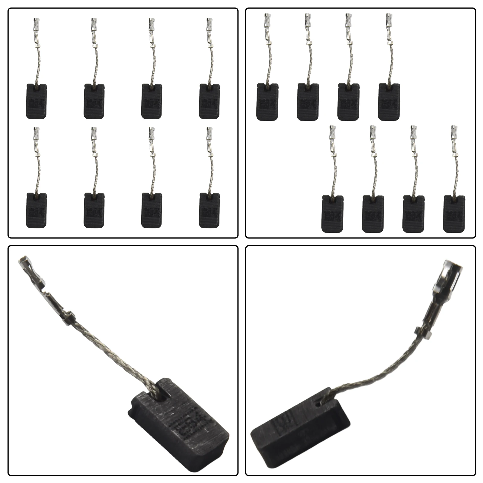 For Bosch 10 11 14 15-125 Motor Carbon Brush 5x10x16mm For Bosch For Bosch for gws For Bosch 1000 Replace 8pcs Carbon Brush