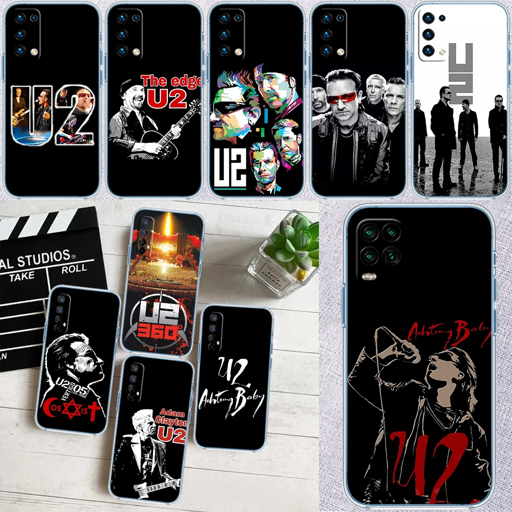 AR79 U-U2 Transparent Phone Case for Samsung Galaxy A04 A04S A14 A23 A34 A54 M23 M33 M52 M53