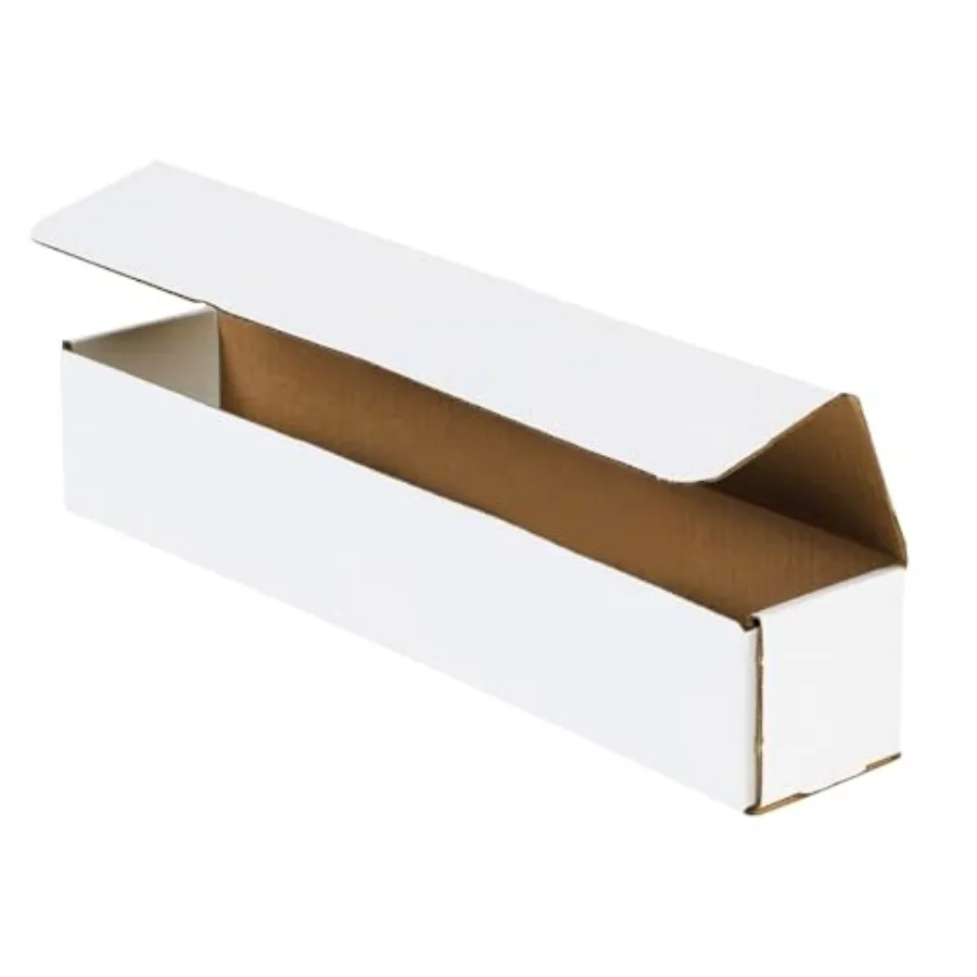 

Small Box Mailers"White Pack of 50 Corrugated Cardboard Box Mailer for Packing, Moving, Storage Bulk Gift Box or Product Packag