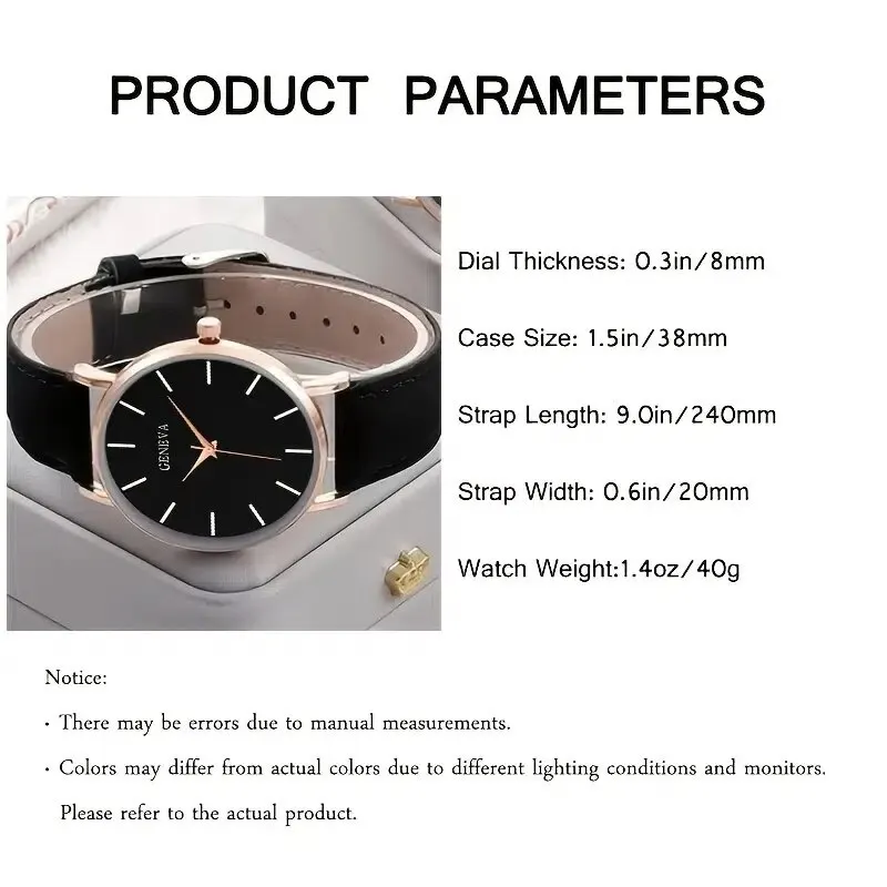 2pcs Minimalist Couple Quartz Watch Fancy Women Watches Jewelry Sophisticated And Stylish Women Wristwatches