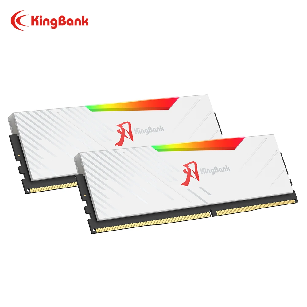 KingBank SOARBLADE KRRW DDR4 RGB Series 16GB (8GBx2) 3200MHz XMP Memory CL16 for Gaming And Overclocking