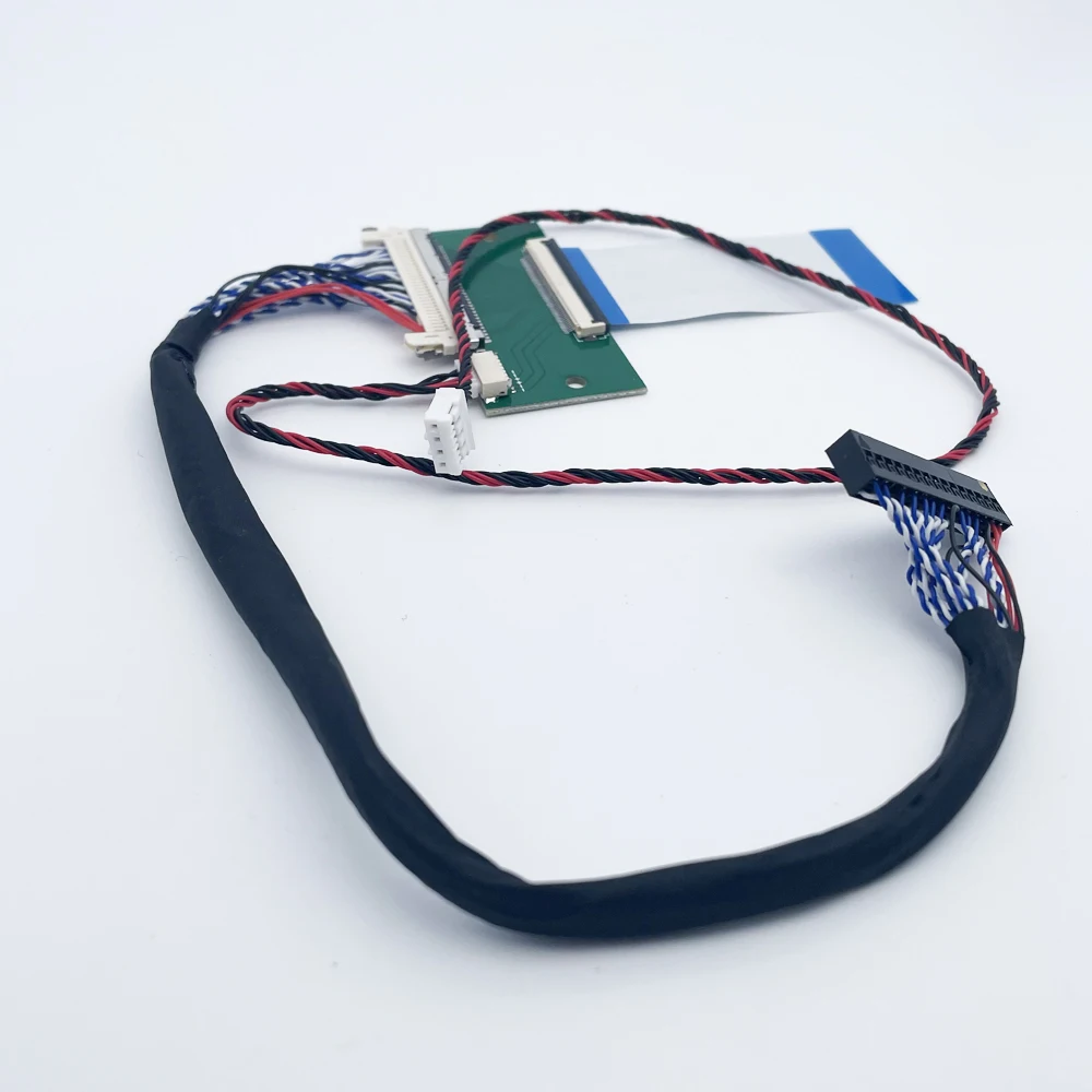 HSD128JUW1 FPC cable adapter LVDS turn board 30pin 2ch 8bit 50P FPC 6Pin backlight
