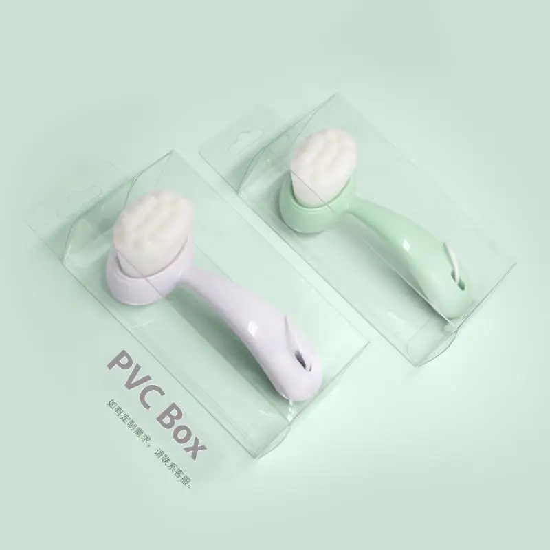 1 detergente per pori ​ ​   Lavare la spazzola per il viso Pulizia profonda Cura del viso Spazzola esfoliante per il viso ​ ​   Punti neri morbidi ​ ​ Spazzola per la pulizia del viso ​ ​